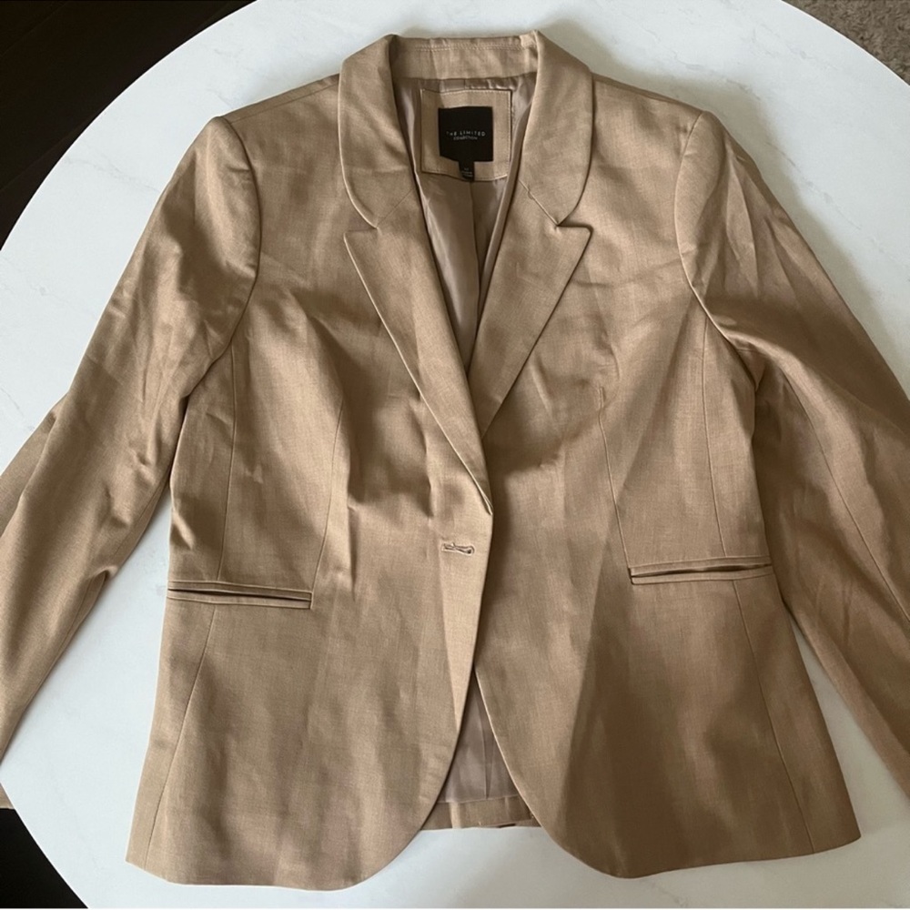 The Limited Tan Blazer